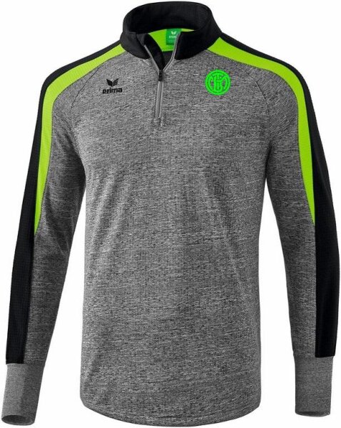 Liga 2.0 Trainingstop TSV Turnerbund München grau melange/schwarz/green gecko XL