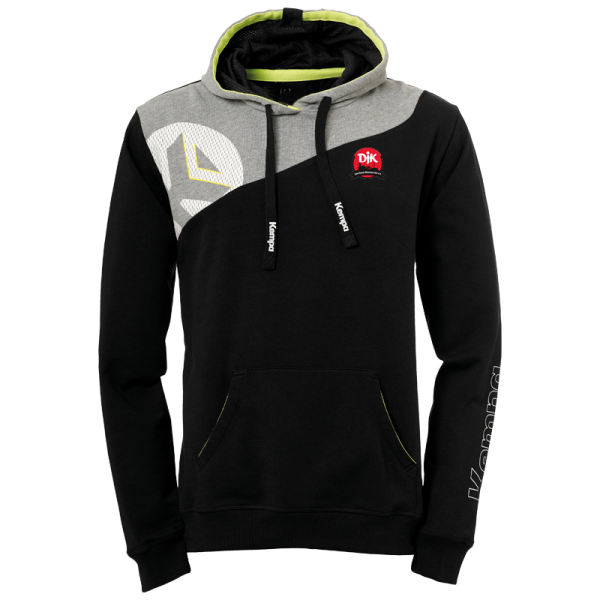 CORE 2.0 HOODY DJK Sportbund München Ost Volleyball schwarz/dark grau melange XXXL