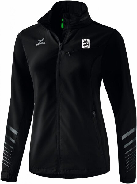 Race Line 2.0 Running Jacke TSV 1860 München Leichtathletik e.V. schwarz 44